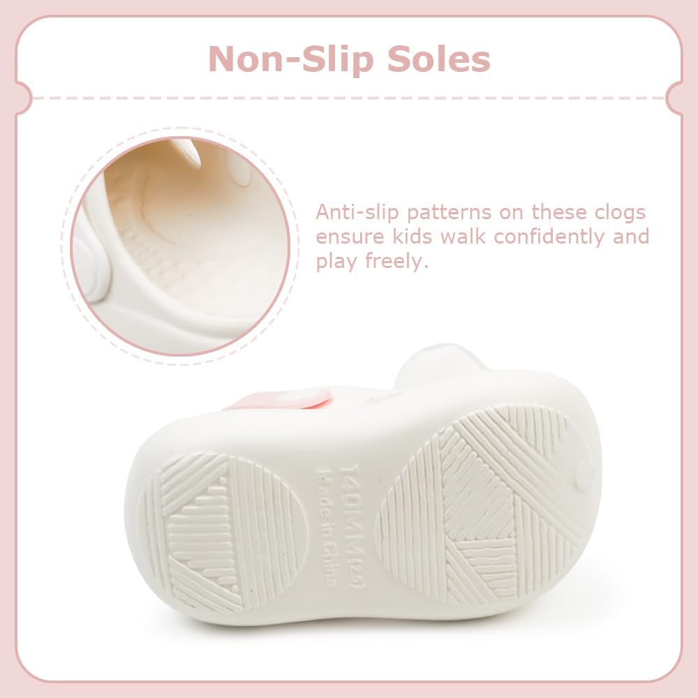 TYUVEX Kids Clogs Boys Girls Garden Shoes Toddler Children Slippers Slippers Beach Pool Shoes Slip On Summer Sandals 6 51qSJqSeI L. AC SL1000