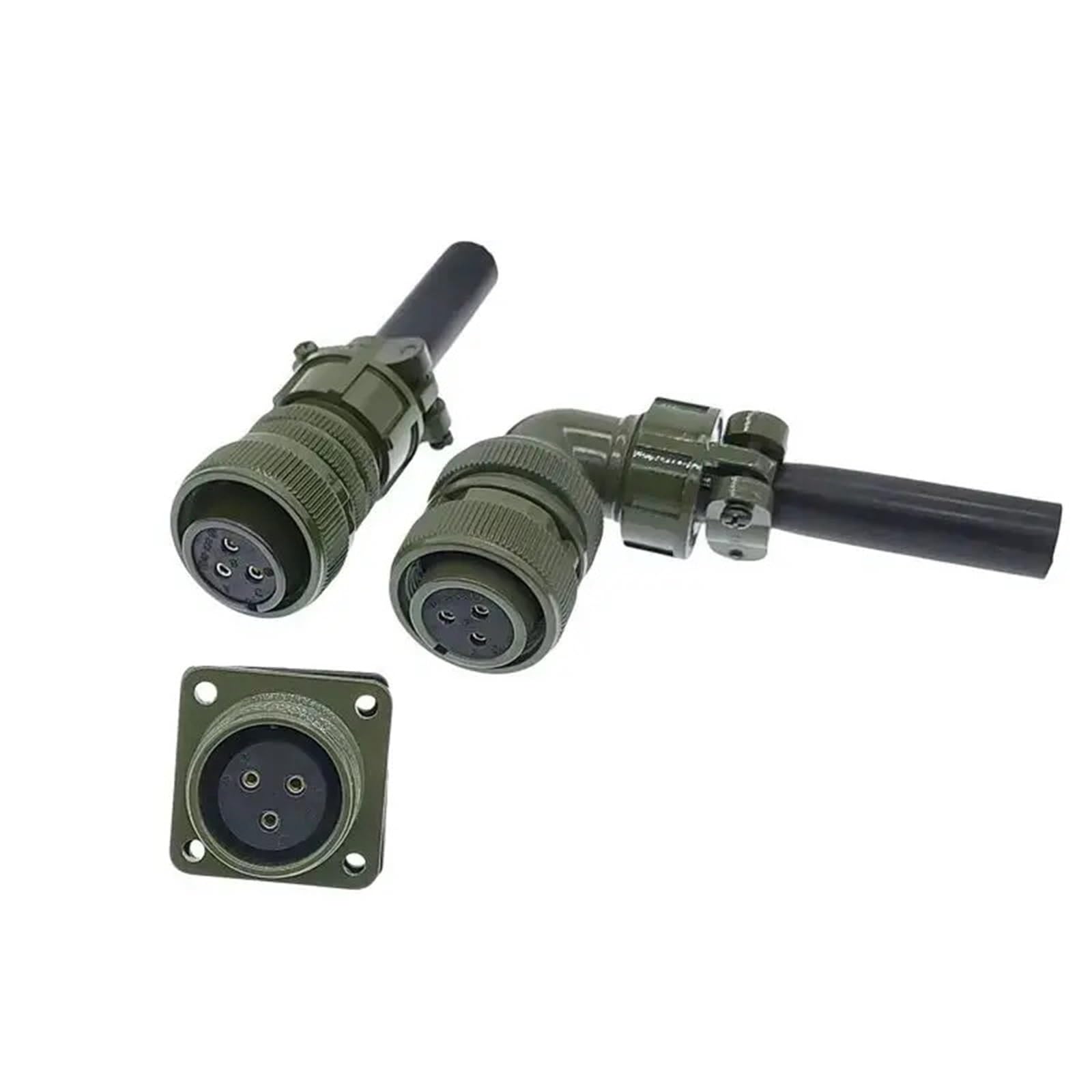 16S-4 16S-10 Rundsteckverbinder 5015 MIL STD Buchse MS3102A MS3106A MS3108A 1St(Plug 3108 16-10S)