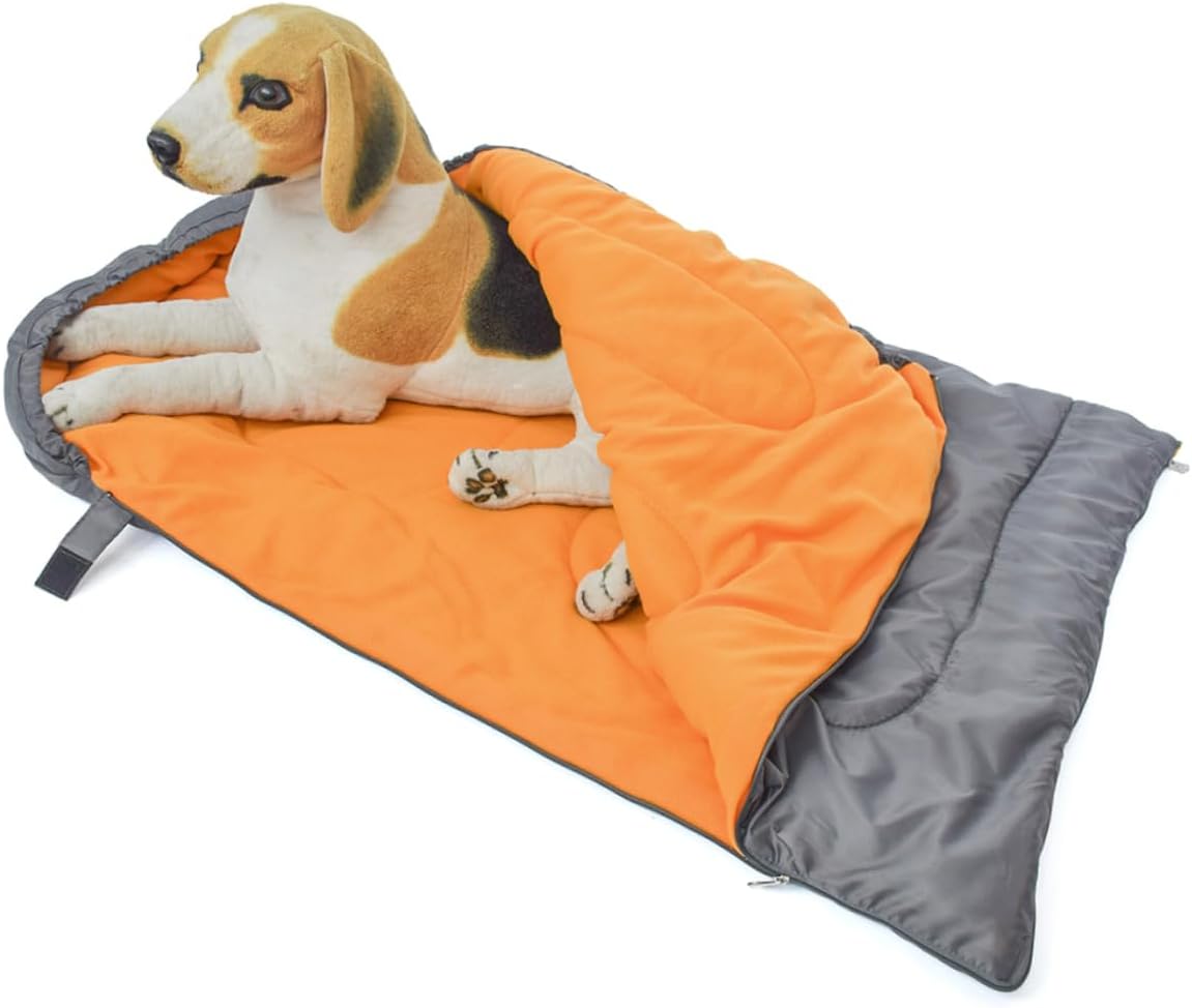 VANZACK Dog Bed Pet Thermal Sleeping Bag Warm Fleece Portable Dog Blanket for Outdoor Travel