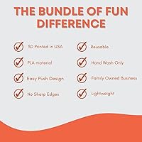 Vista 3 de Cortador de galletas con botella de pegamento con diseño fácil de empujar