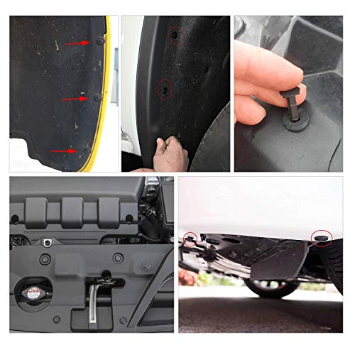 GOOACC 480PCS Bumper Retainer Clips with Fastener Remover Car Plastic Rivets Push Kit -Door Trim Panel for Toyota GM Ford Honda Acura Chrysler by GOOACC - Image 6