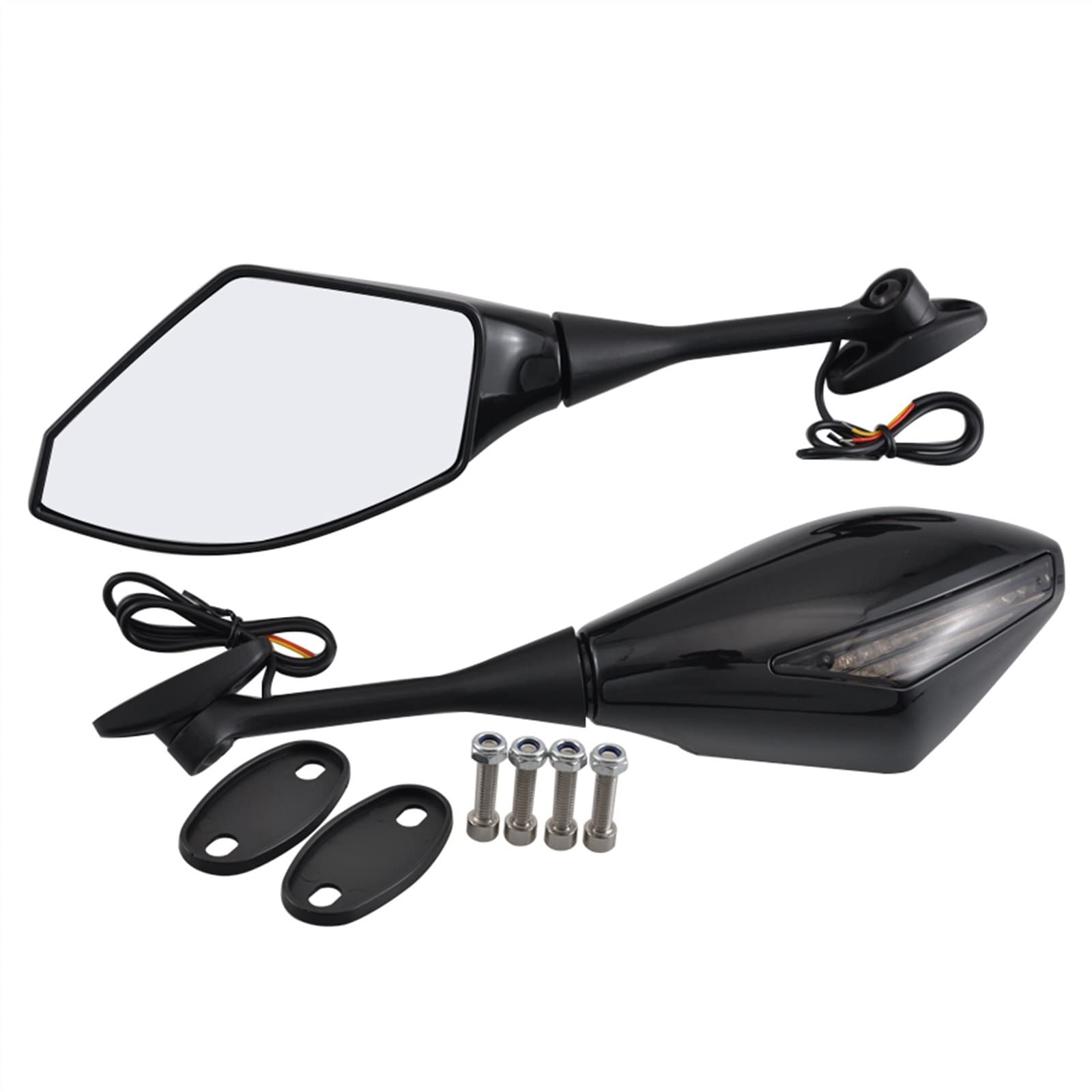 Rétroviseurs moto LED pour rouler en sécurité de nuit sur CBR et FZ6