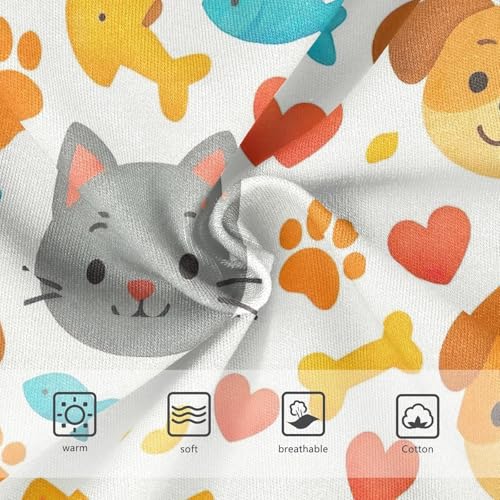 Girls Underwear Toddler 2t Cotton Little Girl Panties Fun Print Undies Kids Briefs Cute Cartoon Dog Cat Faces3