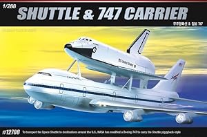 Academy 1/288 Space Shuttle & Boeing 747 Modellbausatz
