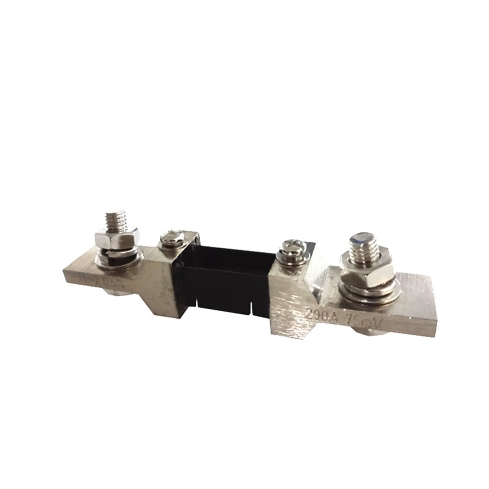 Podzielnik oporu shunt, FL-2 DC Current Shunt Resistor Grade A 75mV 60A-500A Brass(300a 75mv Grade a)