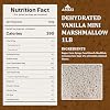 Dehydrated Vanilla Mini Marshmallows 1LB - Mini Marshmallows Bits for Hot Chocolate, Baking, Desserts, Trail Mix & Candy Making - Perfect for Cupcakes & Ice Cream Toppings in Resealable Bag