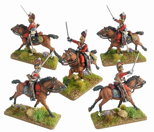 Set de caballería británica Wargames Delivered 28mm miniatura 3