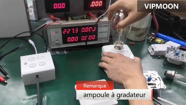 vipmoon variateur de lumière led,220 240v 5 200w rotatif button interrupteurs et variateurs d'intensité lumineuse gradateur commutateur