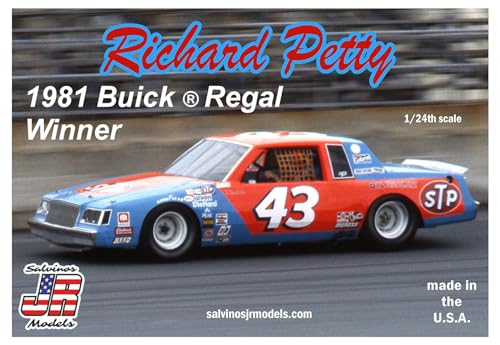 Salvinos Jr Models SJR1981D Nascar. Plastic Model kit