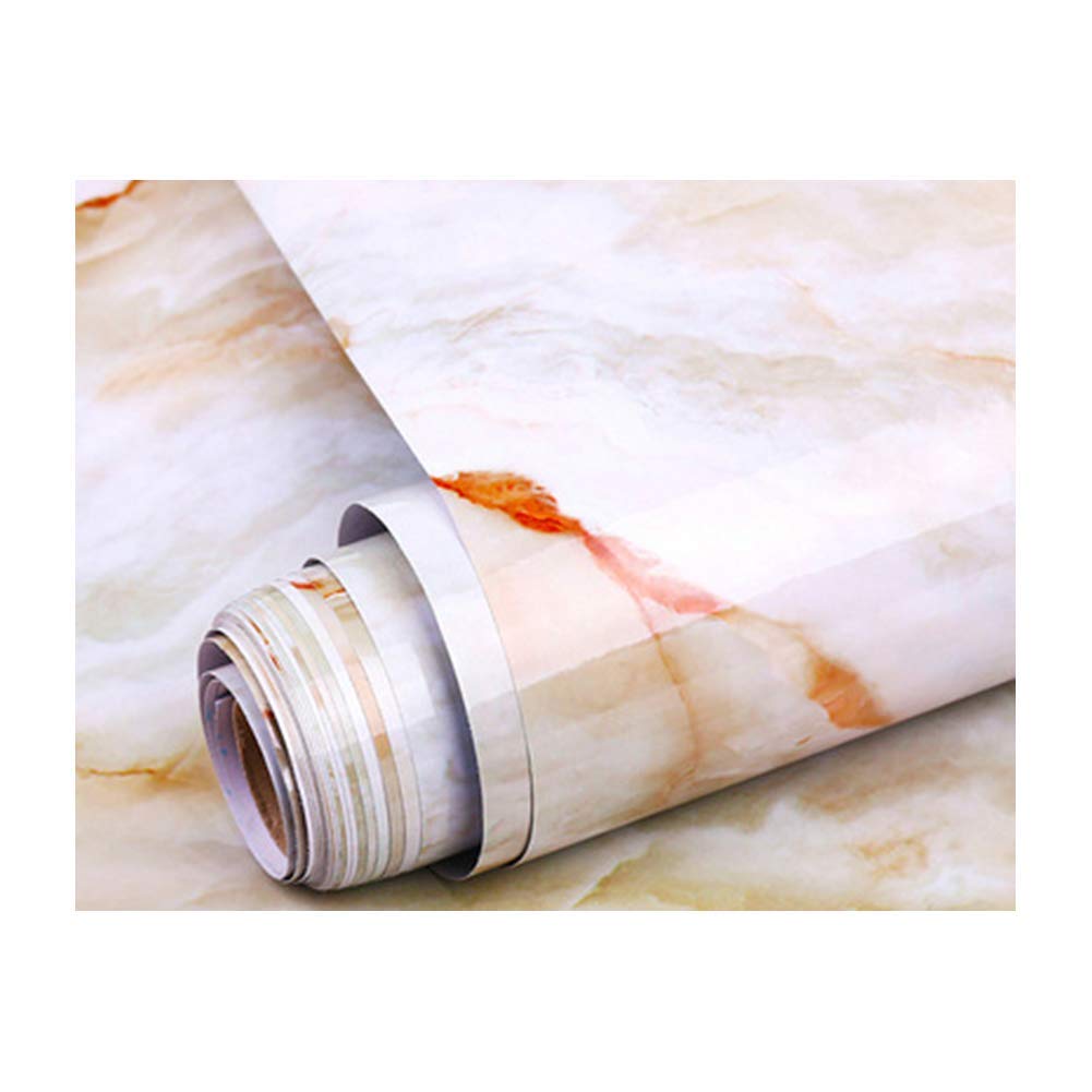 Papier peint en marbre cuisine salon autocollant PVC adhésif meuble