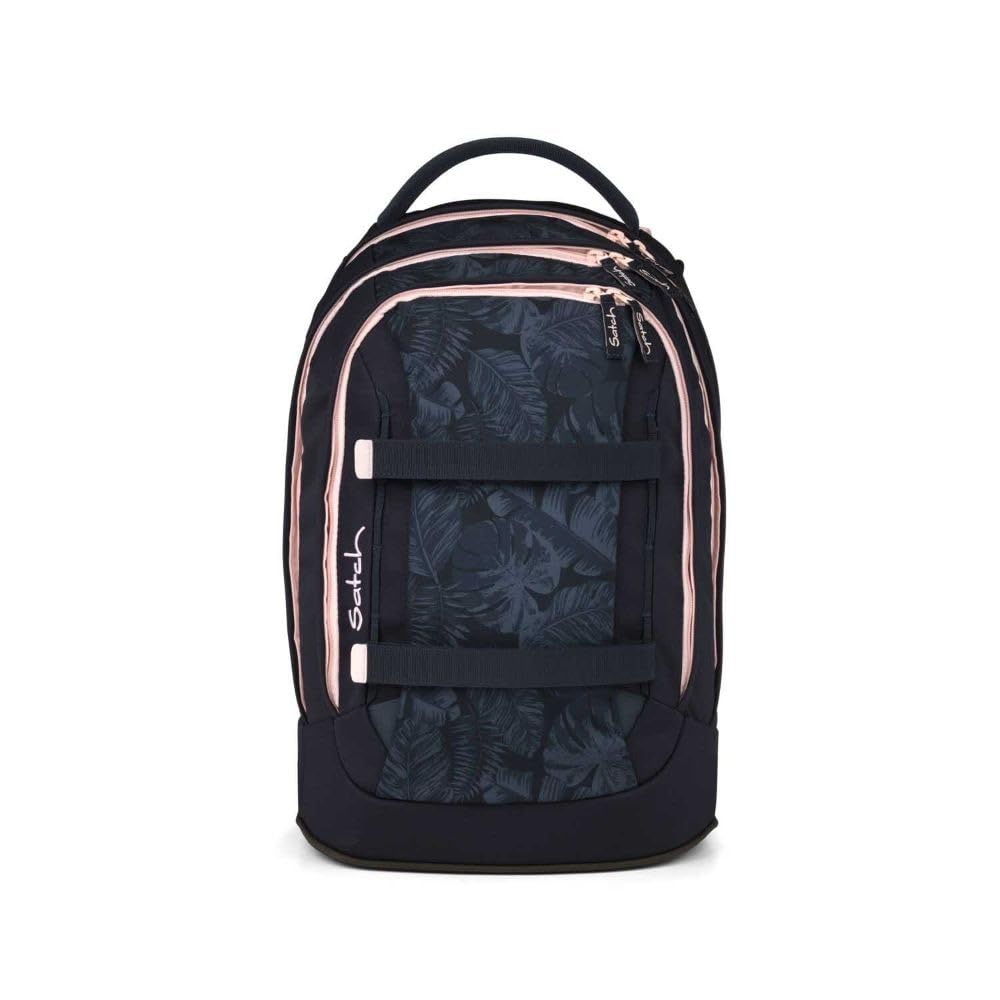 Satch Pack Schulrucksack Set 3tlg. inkl. Schlamperbox und Sporttasche (Midnight Jungle)