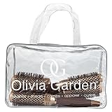 Olivia Garden CERAMIC + ion Tasche mit 4 runden Thermobürsten, 24/34/44/54 mm