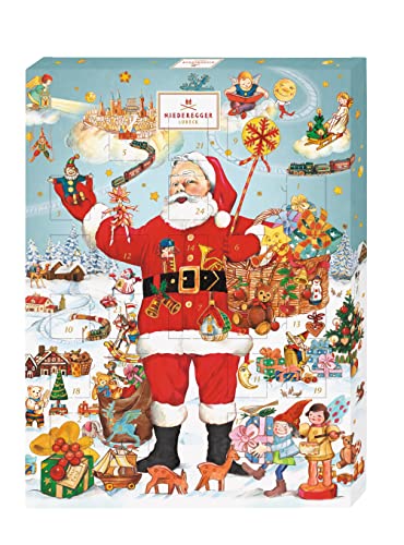 Niederegger Adventskalender Weihnachtsmann 500g