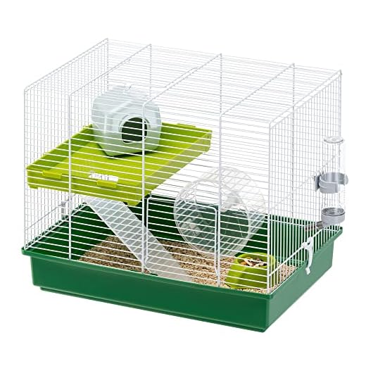 Ferplast HAMSTER DUO Gaiola para hamster 46 x 29 x 37,5 cm Branco