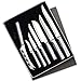 Rada Cutlery Starter Knives Gift Set – Stainless Steel Blades and Aluminum Handles, Set of 7