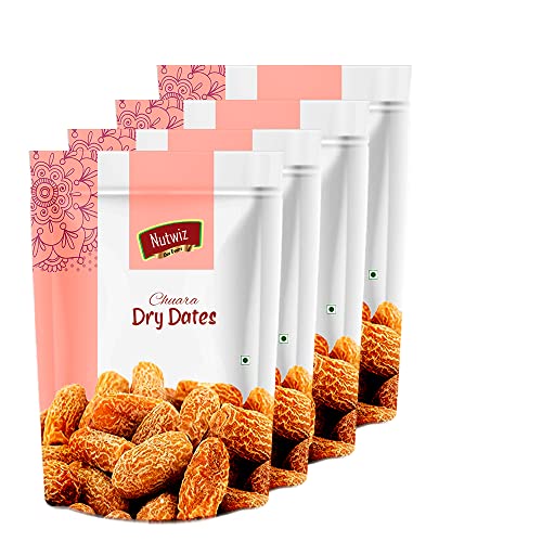 Image of Nutwiz Premium Dates (Dry Yellow Dates /Peela Chuara, 800G), Fresh
