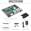 Banana Pi BPI-CM5 Pro AI Compute Module, 4GB RAM 32GB eMMC 6Tops NPU 2.2GHZ Quad-Core CPU, for AI IoT Development 4K Vdeo Codecs Compatible with Rasp-BerryPi CM4 (Full Kit1, None WiFi Module)