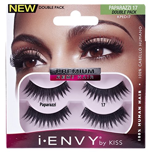 Kiss I Envy Paparazzi 17 Double Pack Lashes