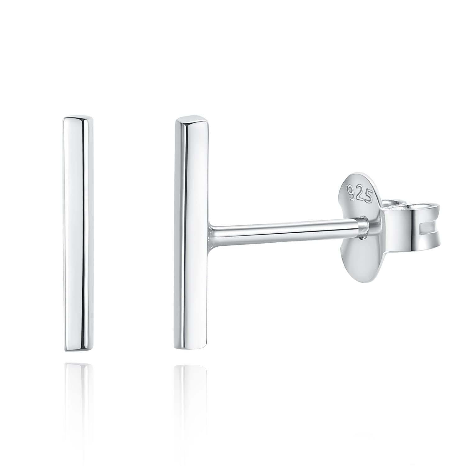 Dainty Mini Bar Stud Earrings