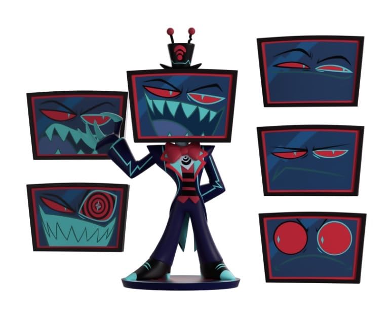 【特典ピンズ付き】 ハズビンホテル　ヴォックス フィギュア vox Amazon.co.jp: ハズビンホテル Hazbin Hotel ヴォックス フィギュア＋