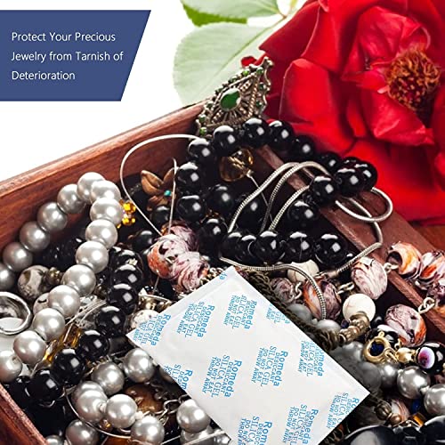 Romeda ZQG-427 15 Pcs 20 Gram Silica Gel Packs, Transparent Desiccant thumb #6
