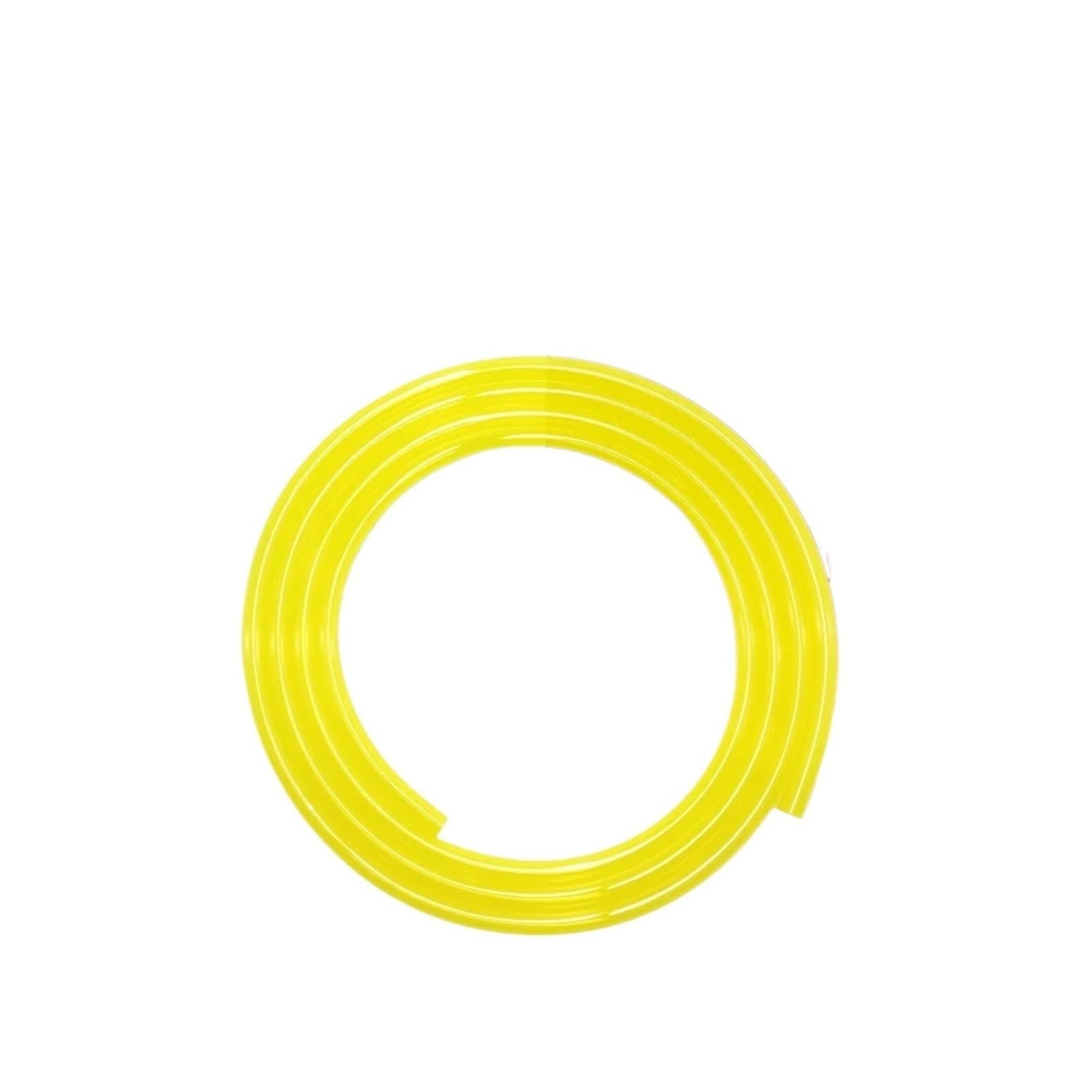 Manguera de tubo poliuretano amarillo for flexible diámetro 2 mm 3 4 5 6 7(ID 6mm x OD 8mm,10 meters)