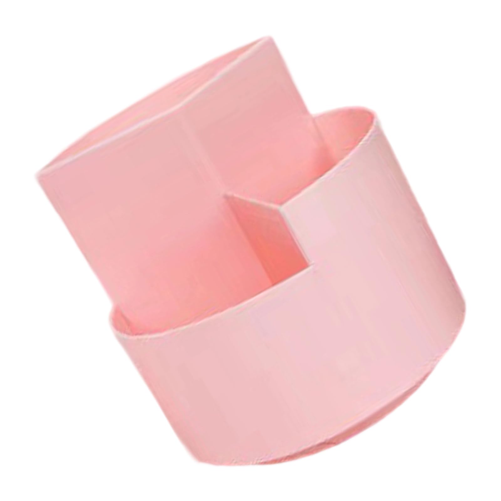 HDOYTXXM Capacity Rotating Desk Organiser Modern Storage Container with Divided Sections for Supplies Safe Desk Organiser