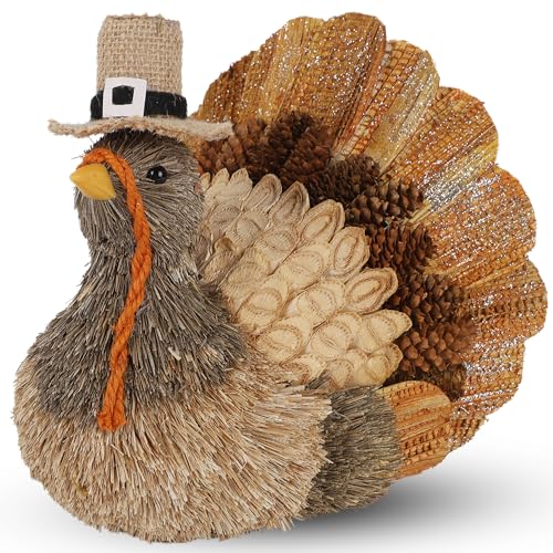 winemana Thanksgiving Turkey Decor for Table Centerpiece