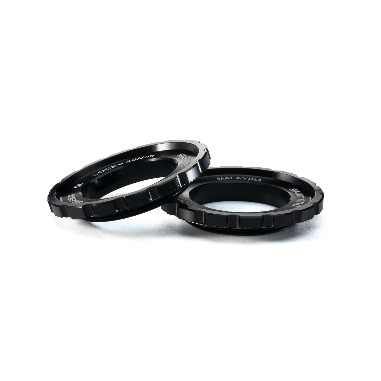 2 pezzi Anello di bloccaggio Centerlock per disco freno, anello di bloccaggio per disco freno da bicicletta, coppia di serraggio 40Nm, 44x26x8mm, compatibile con asse a innesto da 15/20mm, lega di