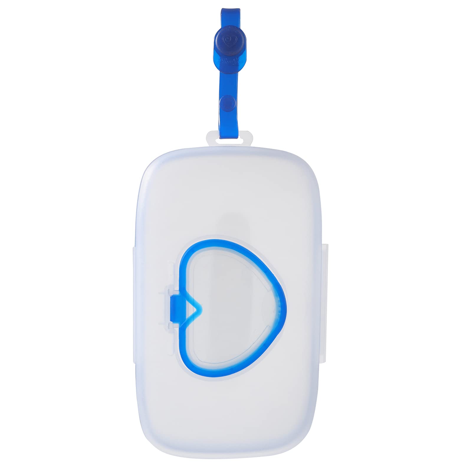 NIYANGLE Distributeur Lingettes Bébé Rechargeable - 2 Pièces - Pochette EVA Compacte Pour Voyage
