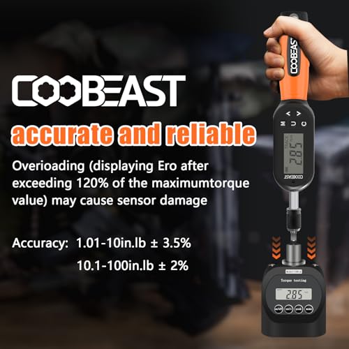 coobeast 38pcs Torque Screwdriver 1.01-106.2 in-lbs