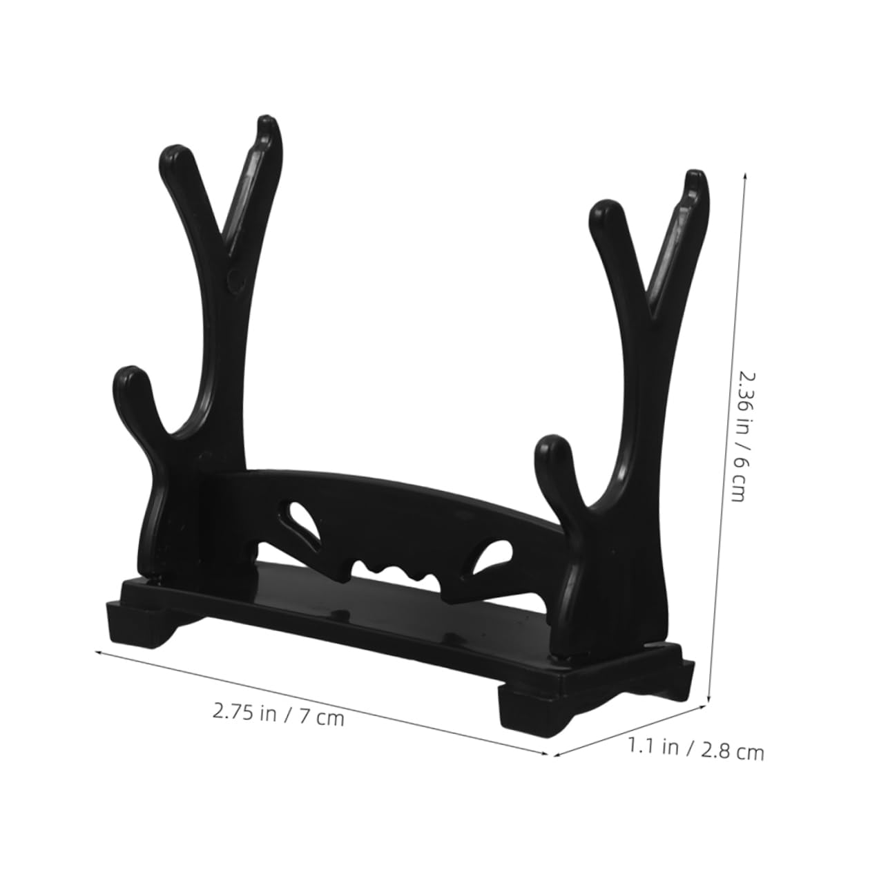 FUNOMOCYA Versatile Sword Display Stand Holder Rack 8pcs Mini Toy Sword Stands for Desktop Display