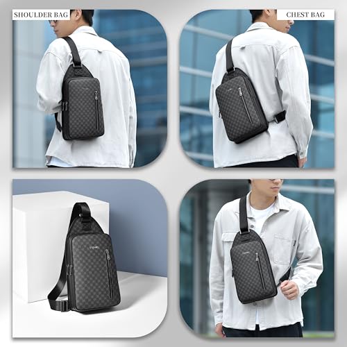 FSD. WG sling Backpack for Men Chest Bag Crossbody Shoulder Bags Travel Hiking Bag Purse for Men with Water Resistant2