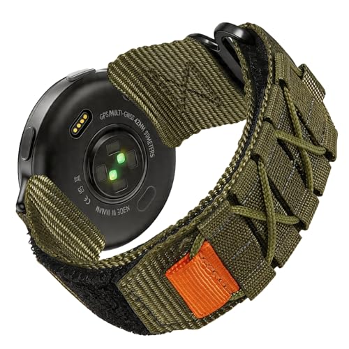 Correa deportiva de nylon 22mm compatible con Garmin y otros miniatura 1