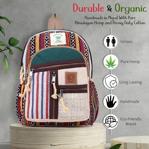 Small-Lightweight-Daypack-Backpack-Handmade-Himalayan-Hemp-Travel-Hiking-Purse-for-Men-Women-DayPack5