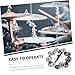 JOINPAYA Drum Set Double Row -hat Tambourine Percussion Accessory for Enhanced Bands Churches and Parties
