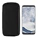 Black Universal Vertical Neoprene Sleeve Case Cover Skin for Apple iPhone 7 Plus / Samsung Galaxy S8+ / S8 / J7 / J7 V / J7 Pro / J7 Max / C7 Pro / A7 2017 / HTC U11 / U Ultra / One X10