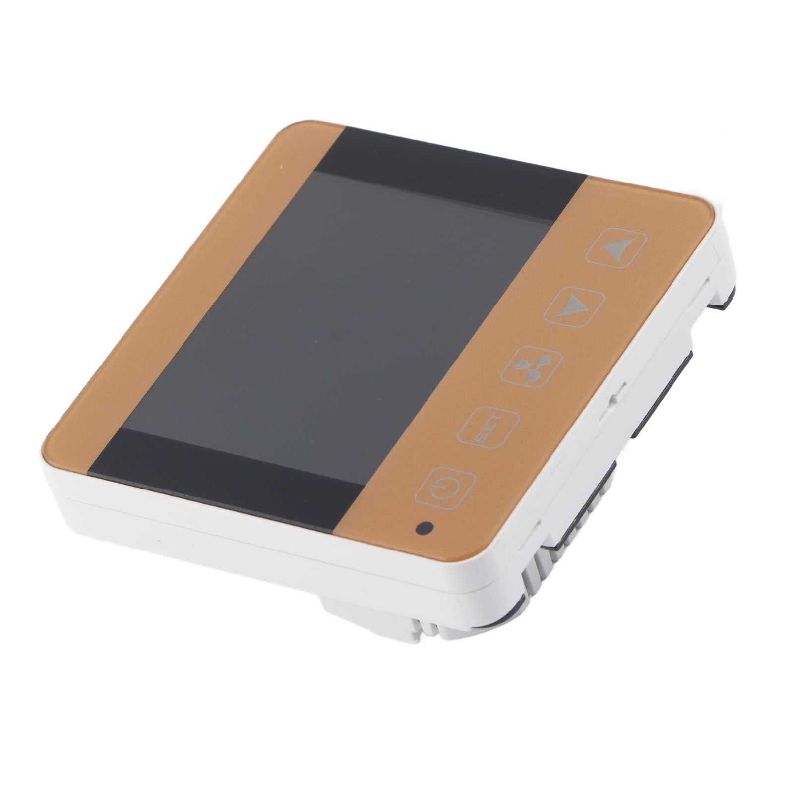 Thermostat de Ventilo-convecteur AC200-240V Thermostat de Climatiseur Central Numérique Intelligent Thermostat Ventilo-convecteur Affichage LCD (Ordinaire)