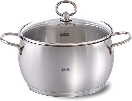 Amazon フィスラー Fissler 両手鍋 cm C Sプレステージ シチューポット ガス火 Ih対応 ドイツ製 シルバー 日本正規販売品 032 118 000 雪平鍋 オンライン通販