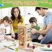 Britik Montessori Wooden Board Games for Kids 3-8 Years: 40 Colorful Wooden Sticks 12-Sided Dice Game Math Educational Toys, Fine Motor Skills Toys for 5 Year Old, Family Games for Kids and Adults