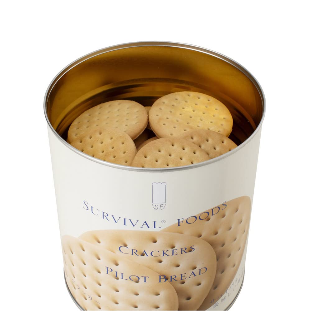 超　長期保存食　サバイバルフーズ　クラッカー　大缶6×2 12缶 Amazon.co.jp: サバイバルフーズ 超 長期保存食 大缶 クラッカー 6缶