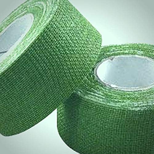 Rollo de cinta de gasa verde para protección de dedos Medique Products 1 x 10yd 12Box