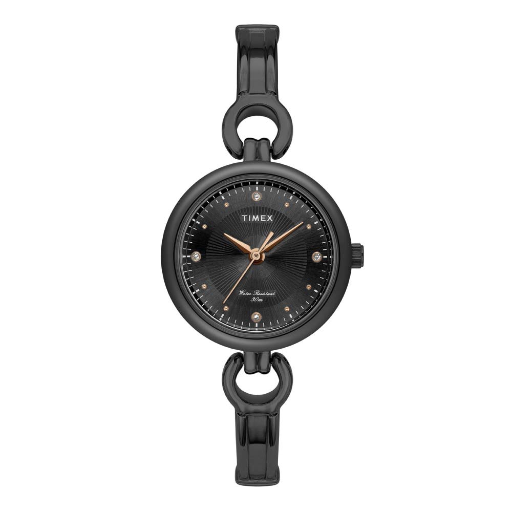 TIMEX Stainless Steel Analog Black Dial Women Watch-Twel11426, Bandcolor-Black (B083JXBP7P) Amazon Price History, Amazon Price Tracker