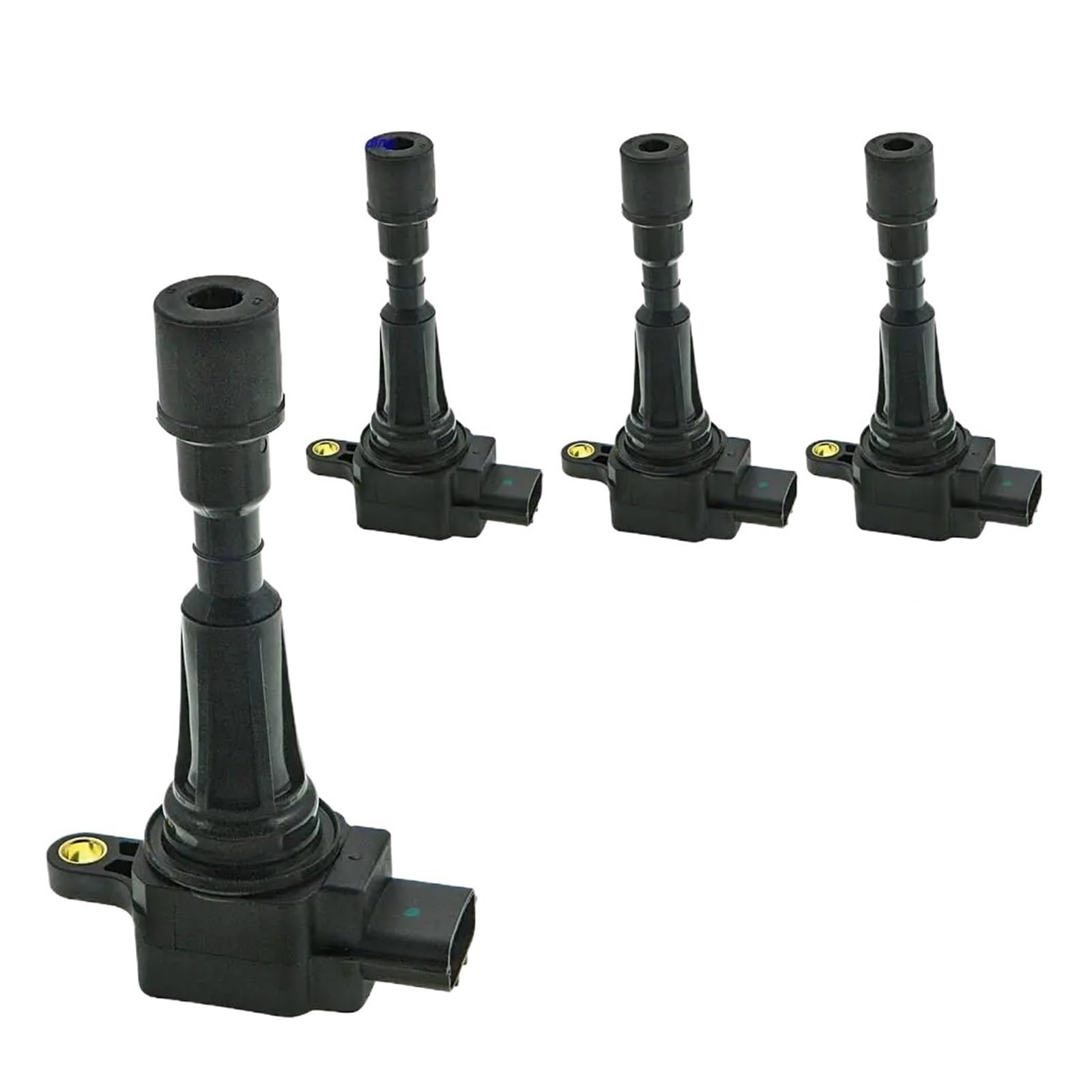 4 PCS Compatible with MAZDA 3 BL BK 1.4 1.6 L New Ignition Coil 0E# ZJ01-18-100 ZJ01-18-100A ZJ0118100A ZJ0118100 AIC-4051 AIC4051(X4 Ignition Coil)