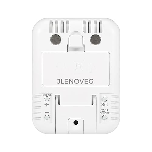 Miniatura 4 de Termómetro digital para nevera y congelador con alarma, pantalla de temperatura para interiores y exteriores, conmutable , memoria máximamínima,