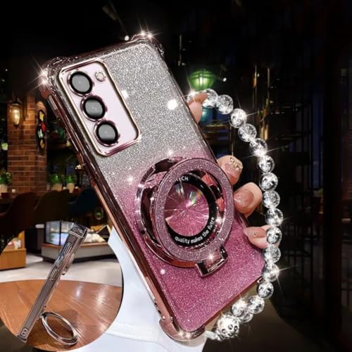 Coque silicone Samsung S25 Ultra rose antichoc : finis les risques de chute
