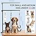 Dog Grooming Arm with Clamp Hammock with Back Buckle , Adjustable Pet Grooming Table for Small Dogs at Home, Heavy Duty Dog Grooming Stand & Sling for Nail Trimming, Groomers Helper Kit, Carrying Case