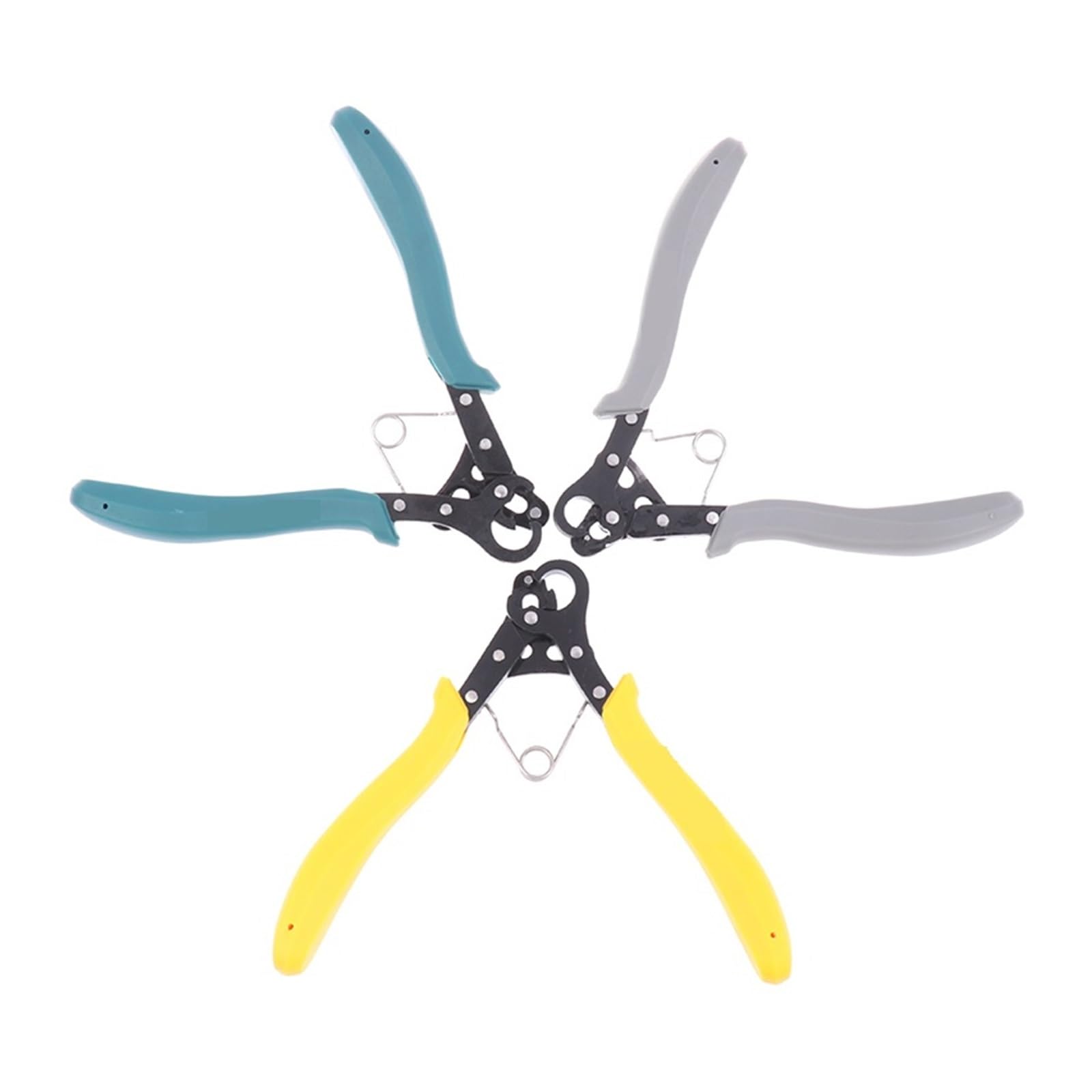 PezziPinze per Creazione Gioielli Set di pinze for arrotolare fili for avvolgimento, piegatura, riparazione e creazione gioielli. Pinze a becchi tondi for avvolgere anelli filo(Color2)