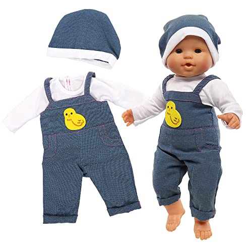 Miunana Kleidung Bekleidung Outfits für Baby Puppen, Puppenkleidung 35-40...