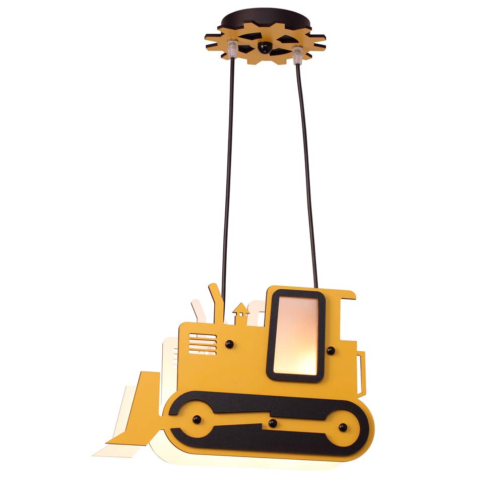 wonderlamp W-A000120 Lámpara de Techo Infantil Excavadora